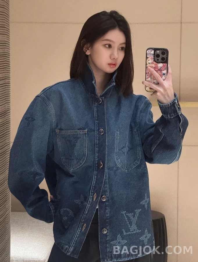 루이비통 루이비통 모노그램 그라데이션 데님 자켓 상세 이미지