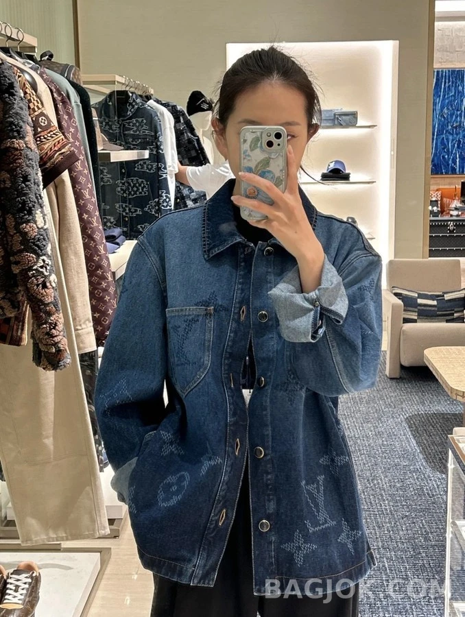 루이비통 루이비통 모노그램 그라데이션 데님 자켓 상세 이미지
