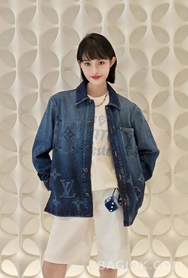 루이비통 루이비통 모노그램 그라데이션 데님 자켓 상세 이미지