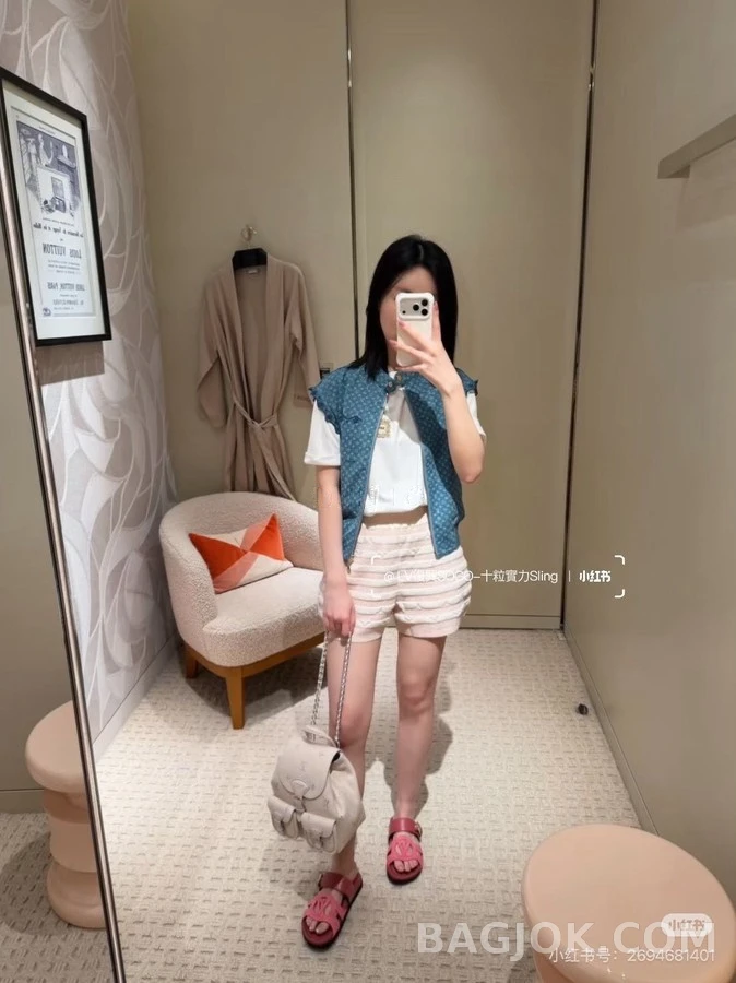 루이비통 루이비통 모노그램 데님 자수 베스트 상세 이미지