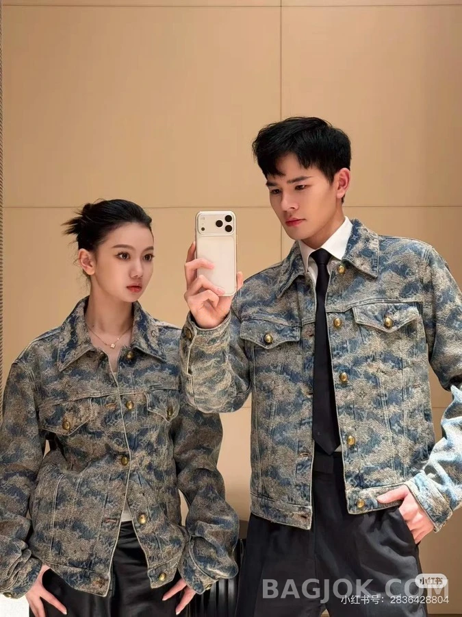 루이비통 루이비통 모노그램 데님 트럭 자켓 상세 이미지