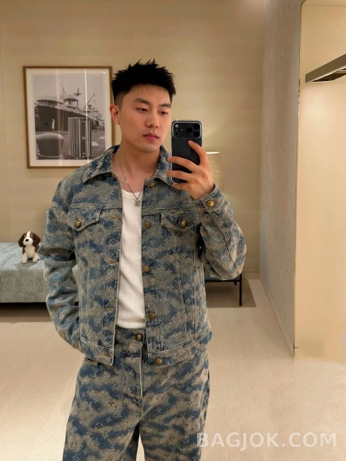 루이비통 루이비통 모노그램 데님 트럭 자켓 상세 이미지