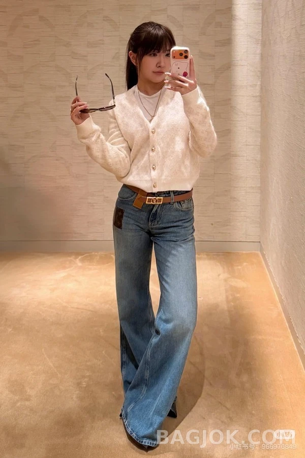 루이비통 루이비통 모노그램 모헤어 가디건 상세 이미지