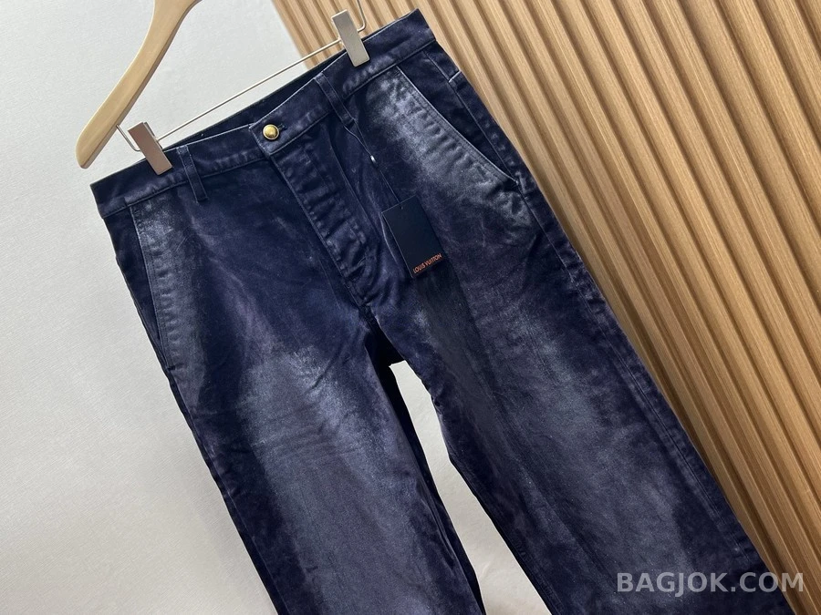 루이비통 루이비통 모노그램 워싱 데님 팬츠 상세 이미지