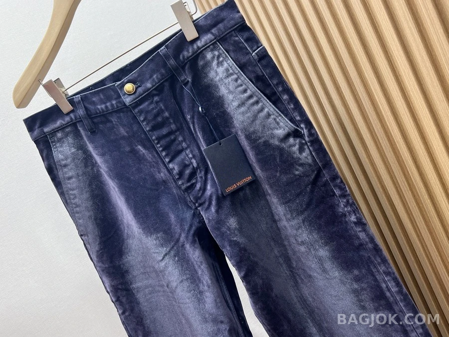 루이비통 루이비통 모노그램 워싱 데님 팬츠 상세 이미지