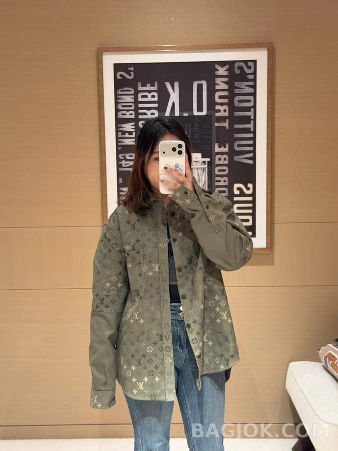 루이비통 루이비통 모노그램 워크웨어 셔츠 상세 이미지