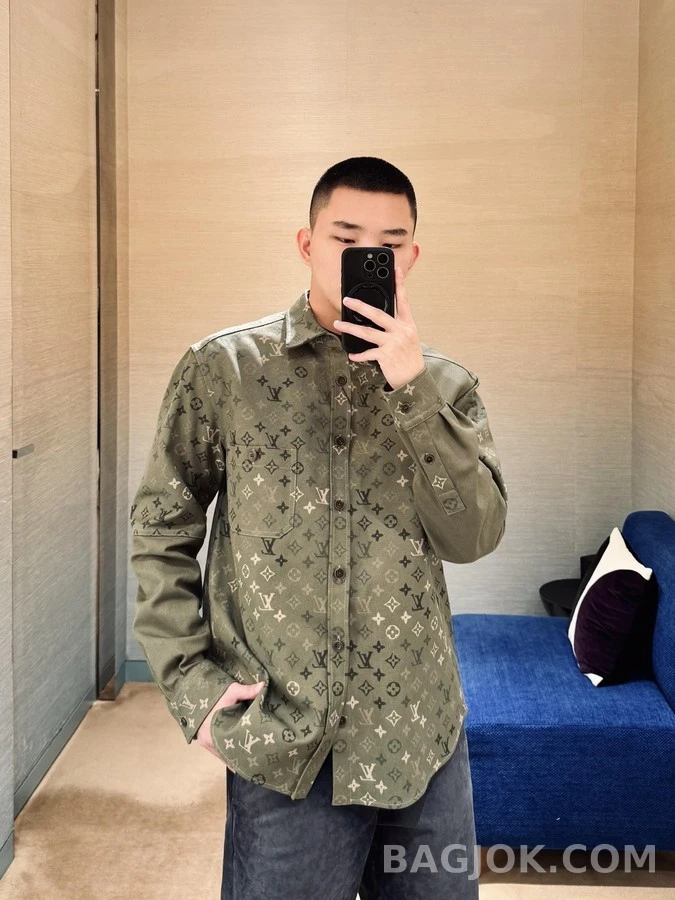 루이비통 루이비통 모노그램 워크웨어 셔츠 상세 이미지