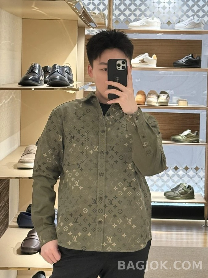 루이비통 루이비통 모노그램 워크웨어 셔츠 상세 이미지