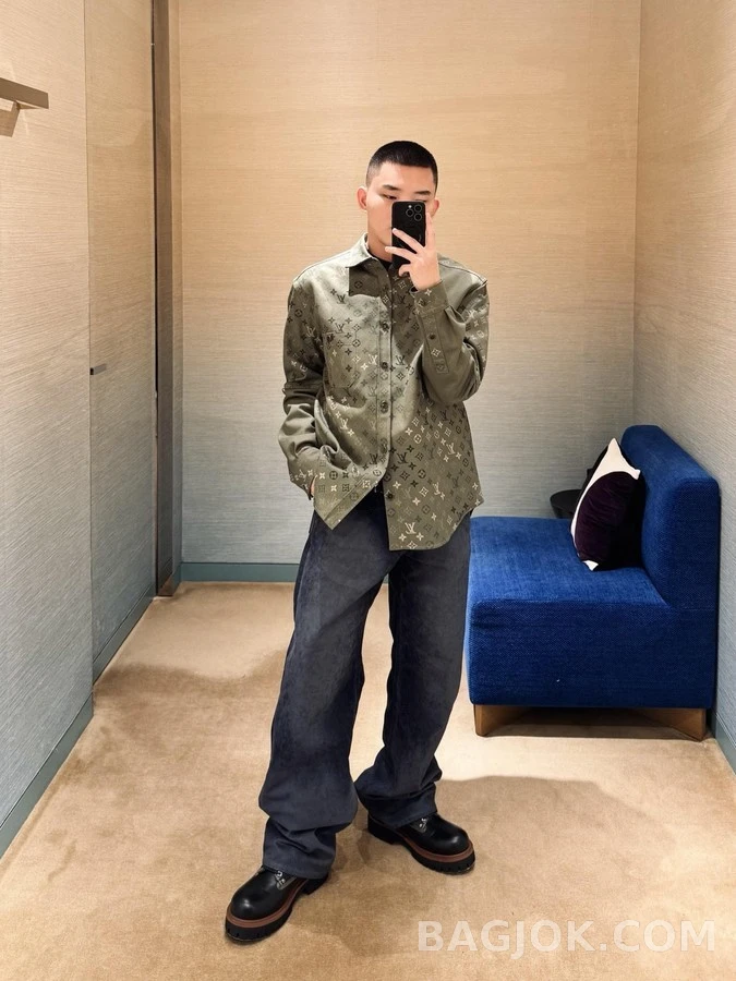 루이비통 루이비통 모노그램 워크웨어 셔츠 상세 이미지