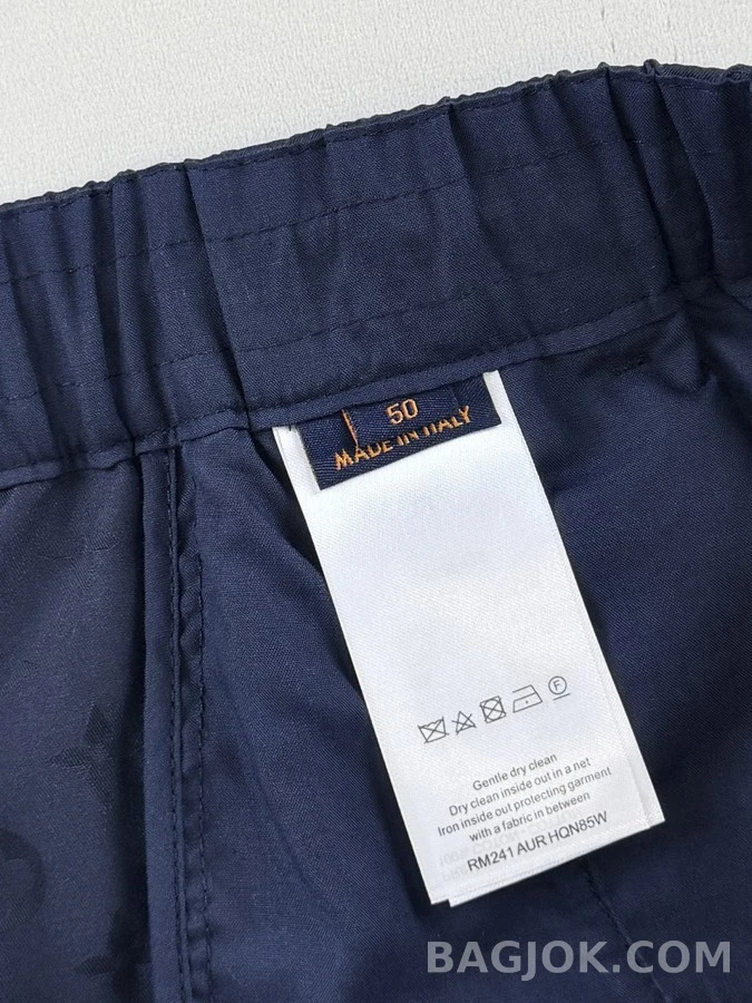 루이비통 루이비통 모노그램 자카드 드로스트링 팬츠 상세 이미지