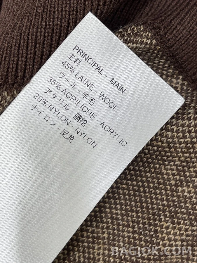 루이비통 루이비통 모노그램 자카드 스웨터 상세 이미지