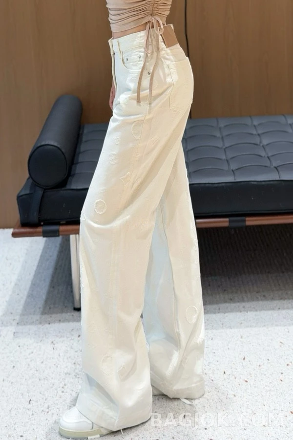 루이비통 루이비통 모노그램 자카드 스트레이트 데님 상세 이미지