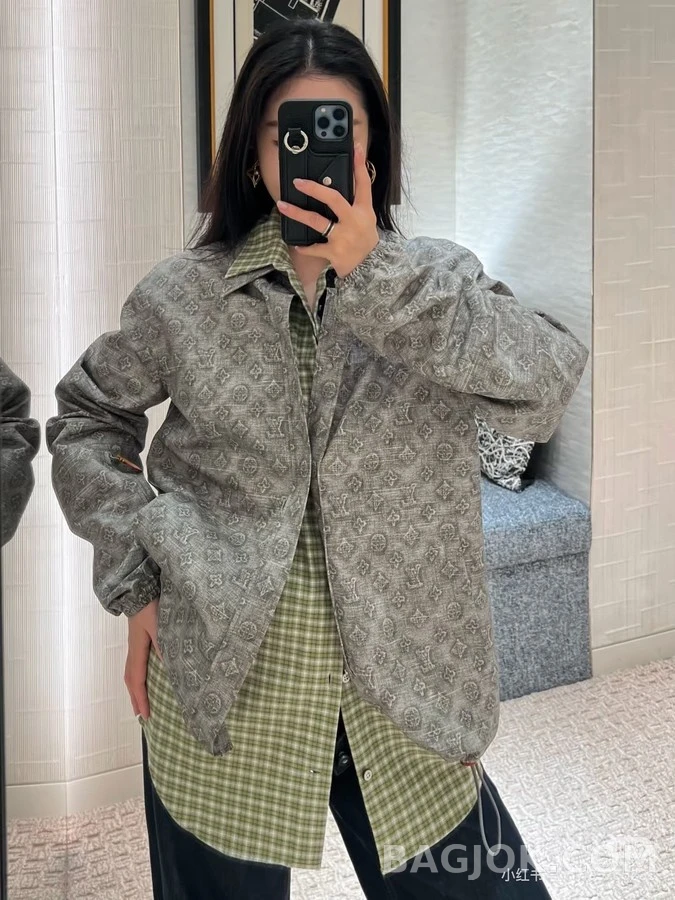 루이비통 루이비통 모노그램 자카드 재킷 상세 이미지