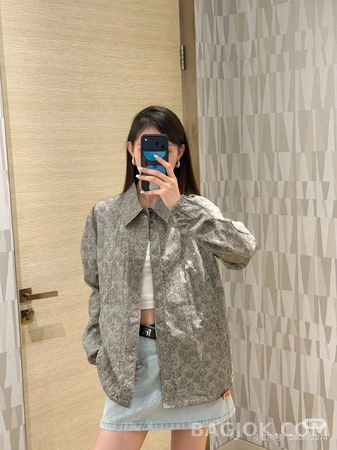 루이비통 루이비통 모노그램 자카드 재킷 상세 이미지