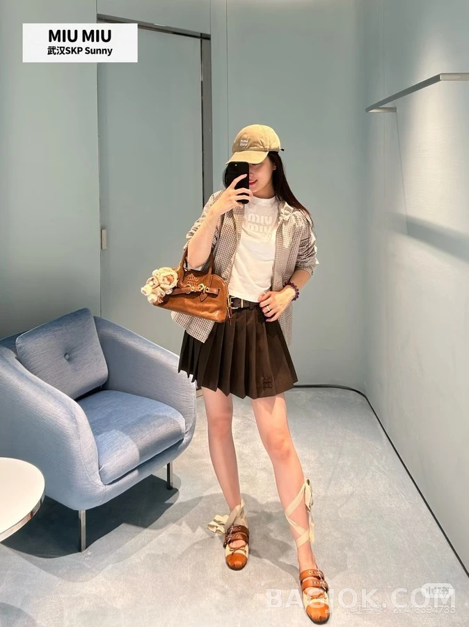 루이비통 루이비통 모노그램 체크 스탠드넥 자켓 상세 이미지