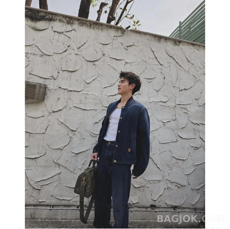 루이비통 루이비통 모노그램 턴업 데님 팬츠 상세 이미지