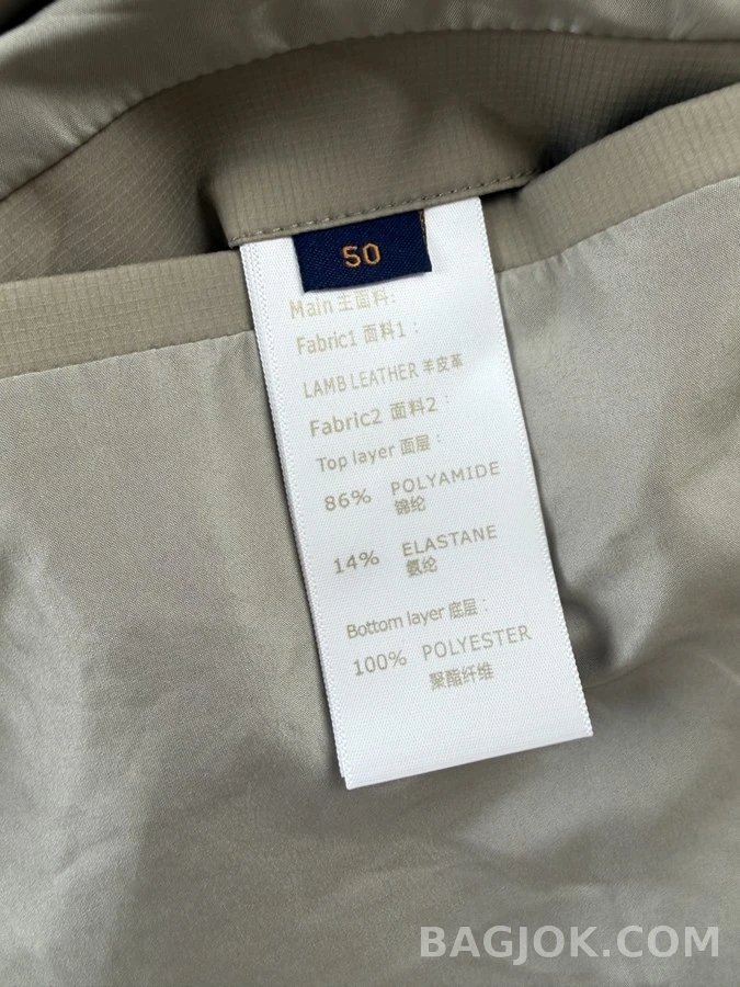 루이비통 루이비통 모노그램 퍼포레이티드 가죽 자켓 상세 이미지