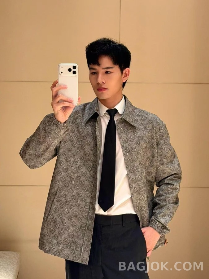 루이비통 루이비통 모노그램 프린트 재킷 상세 이미지