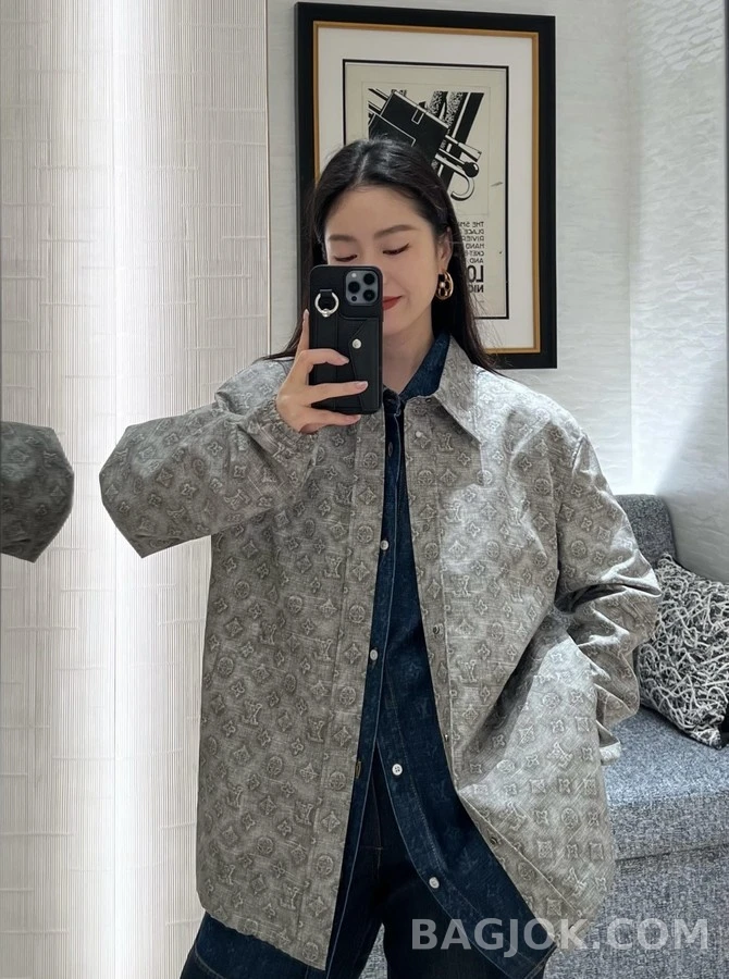 루이비통 루이비통 모노그램 프린트 재킷 상세 이미지