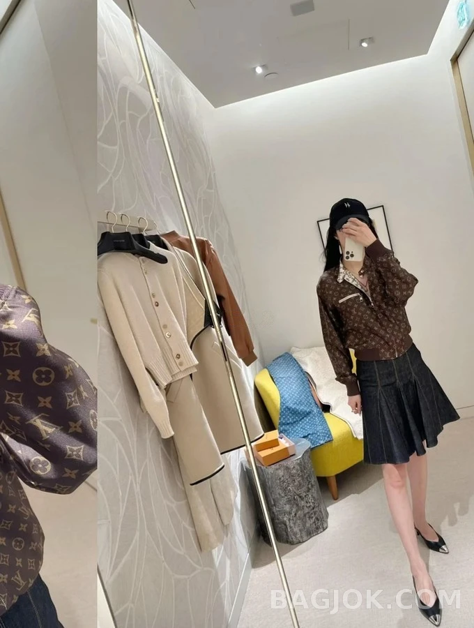 루이비통 루이비통 모노그램 플라워 리버서블 봄버 자켓 상세 이미지