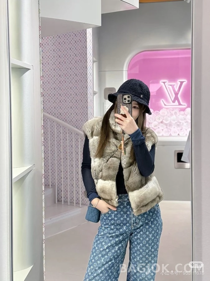 루이비통 루이비통 모노그램 플레어 데님 팬츠 상세 이미지