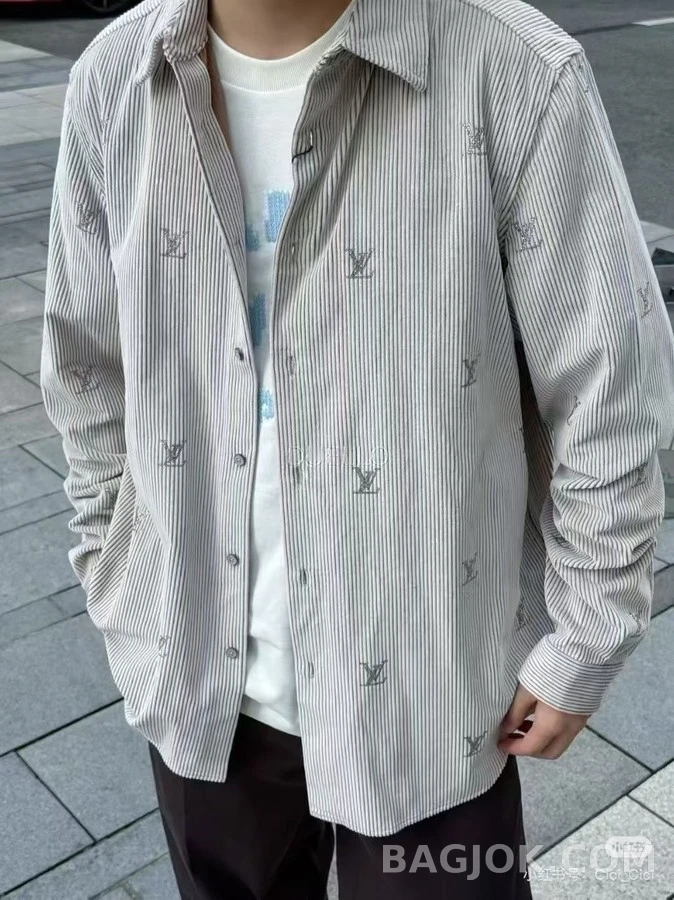루이비통 루이비통 모노그램 핫픽스 코듀로이 셔츠 상세 이미지