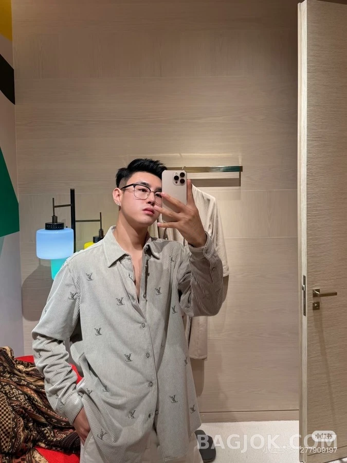 루이비통 루이비통 모노그램 핫픽스 코듀로이 셔츠 상세 이미지