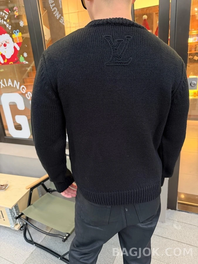 루이비통 루이비통 모노그램 镂空 니트 상세 이미지