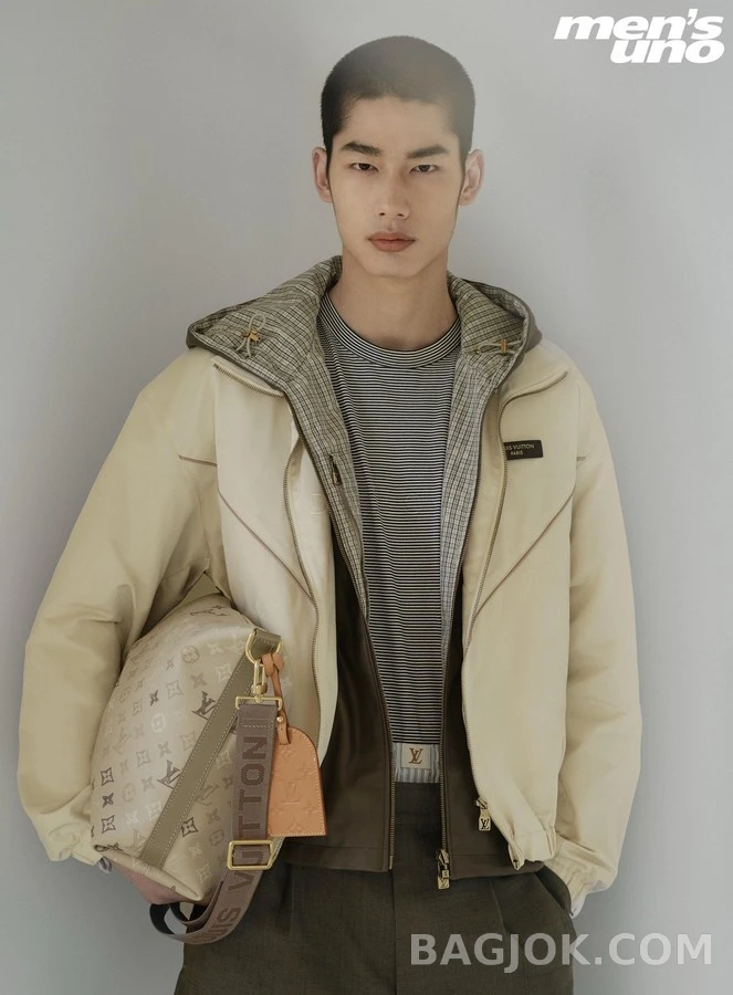 루이비통 루이비통 실크 새틴 트랙 자켓 상세 이미지