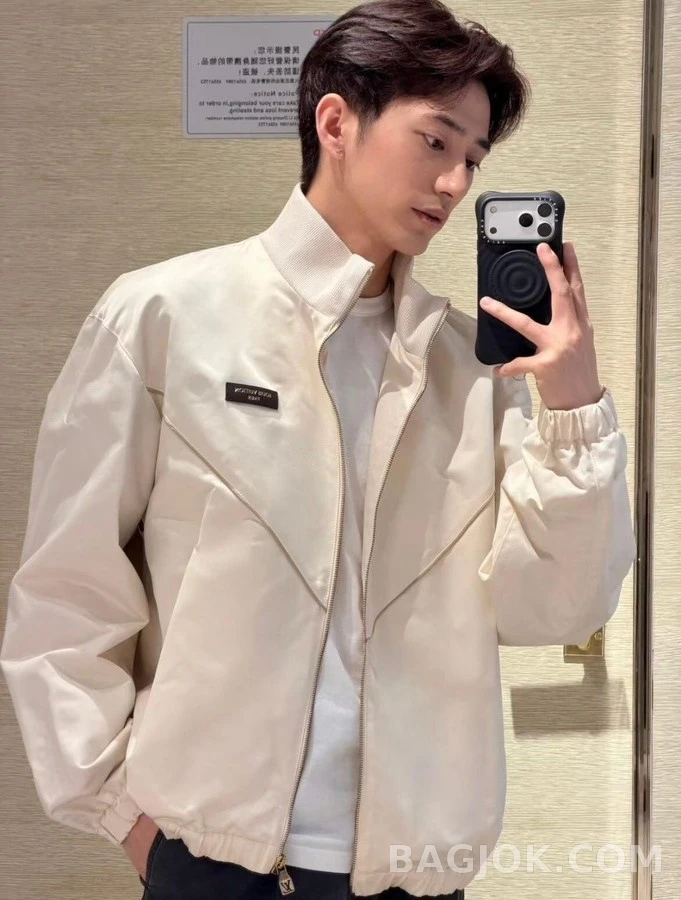루이비통 루이비통 실크 새틴 트랙 자켓 상세 이미지