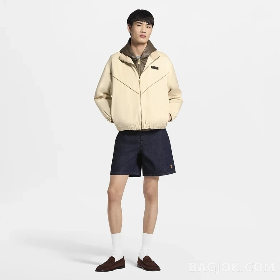 루이비통 루이비통 실크 새틴 트랙 자켓 상세 이미지