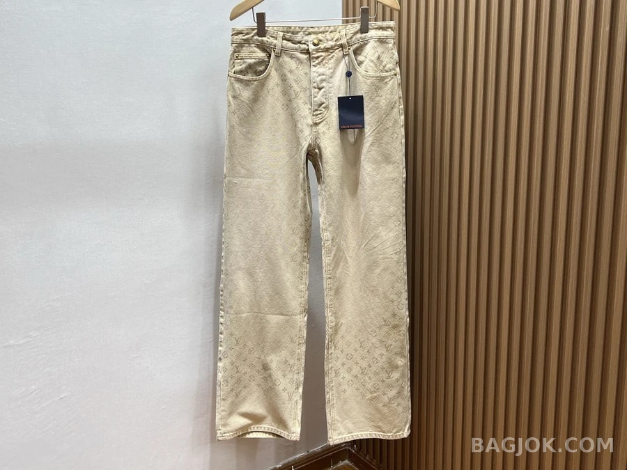 루이비통 루이비통 암모노그램 데님 팬츠 상세 이미지