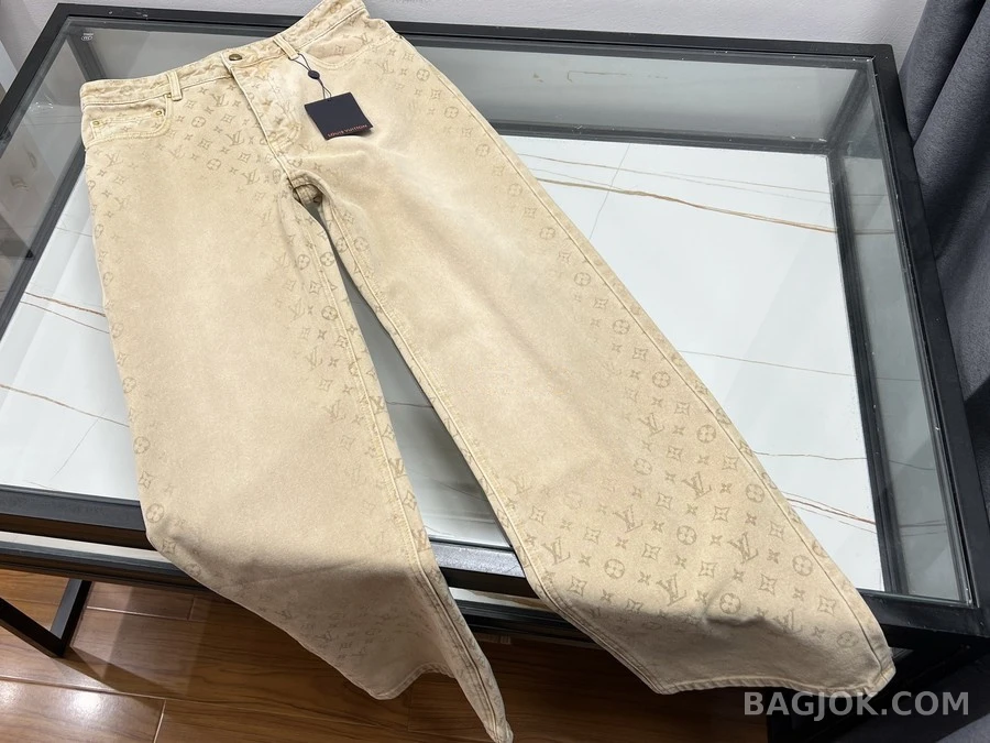 루이비통 루이비통 암모노그램 데님 팬츠 상세 이미지