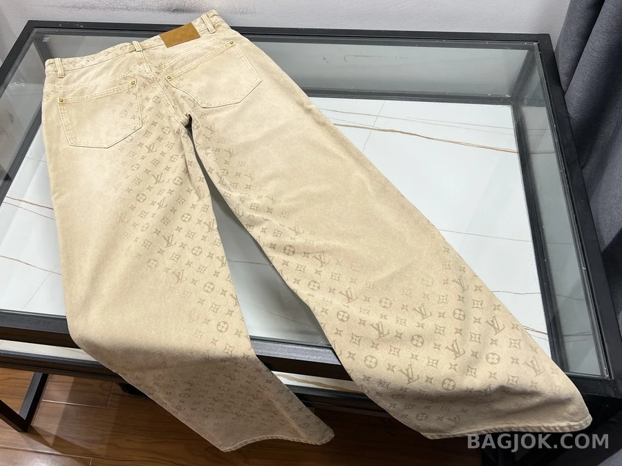 루이비통 루이비통 암모노그램 데님 팬츠 상세 이미지