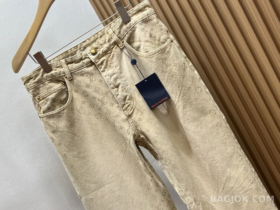 루이비통 루이비통 암모노그램 데님 팬츠 상세 이미지
