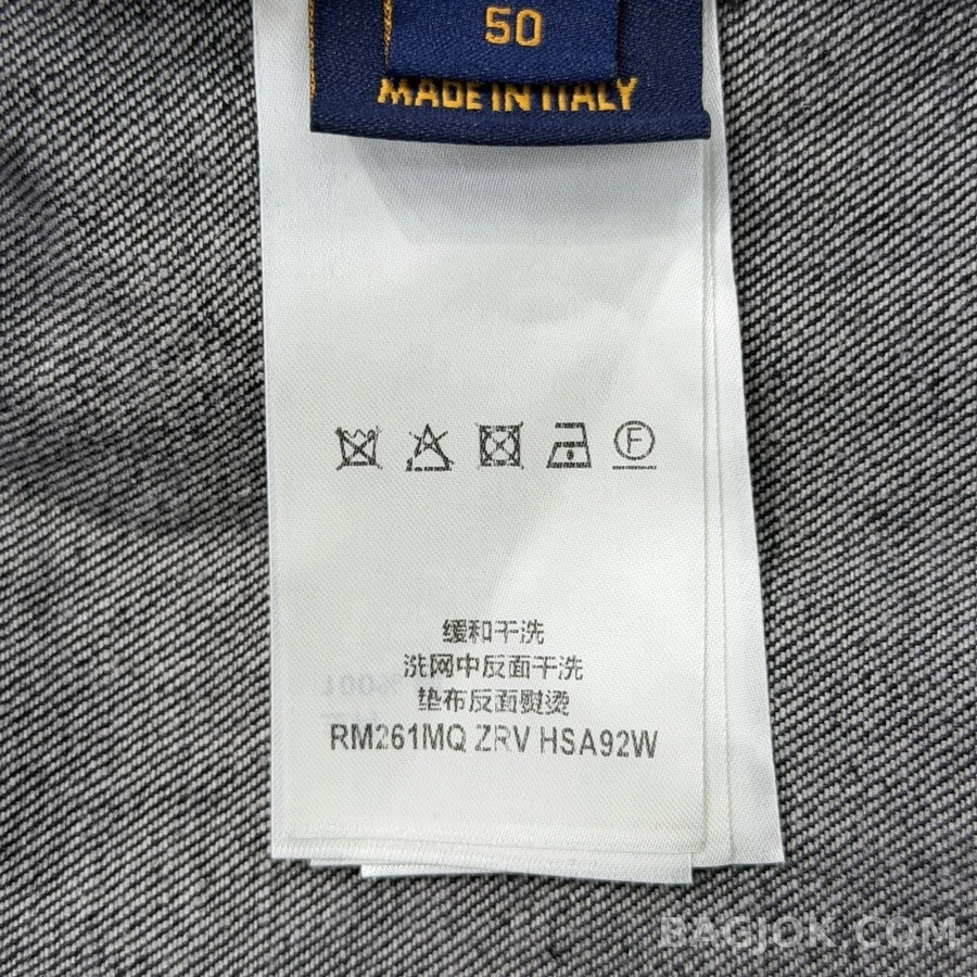 루이비통 루이비통 워시드 데님 트럭커 자켓 상세 이미지