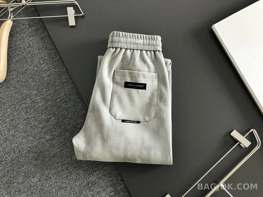 루이비통 루이비통 워싱 드로스트링 카고 팬츠 상세 이미지