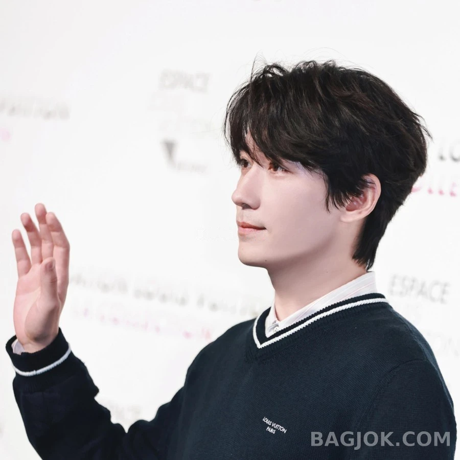 루이비통 루이비통 자수 V넥 스웨터 상세 이미지