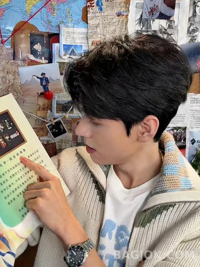 루이비통 루이비통 체크넥 인타샤 니트 가디건 상세 이미지