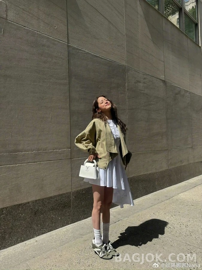 루이비통 루이비통 카키색 오버핏 자켓 상세 이미지