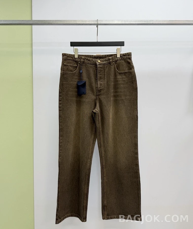 루이비통 루이비통 커피 워싱 데님 팬츠 상세 이미지