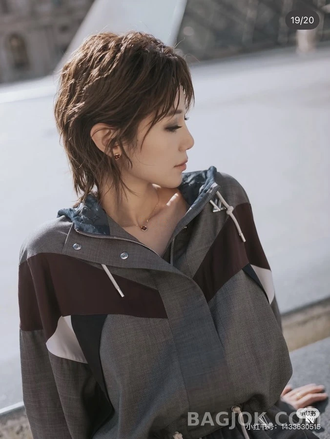 루이비통 루이비통 컬러블록 후드 재킷 상세 이미지
