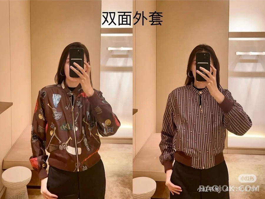 루이비통 루이비통 키 프린트 봄버 자켓 상세 이미지