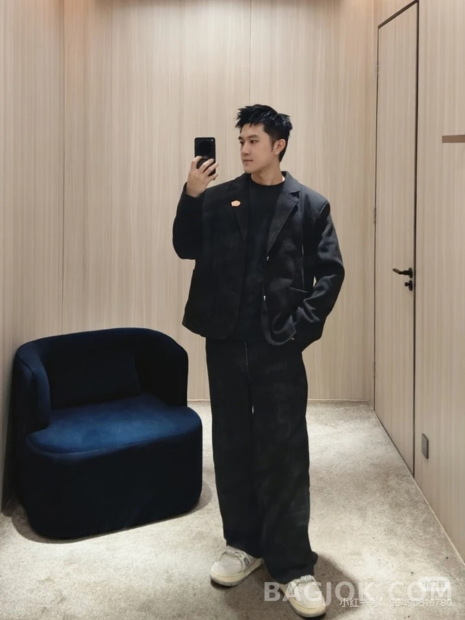 루이비통 루이비통 트렁크 울 블레이저 상세 이미지