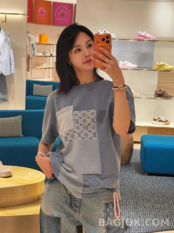 루이비통 루이비통 패치워크 스케이트 데님 팬츠 상세 이미지