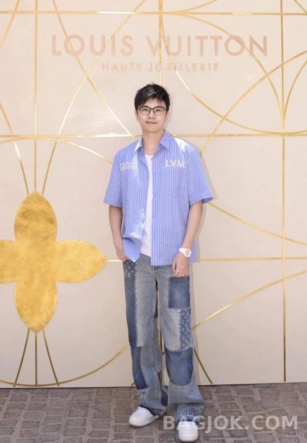 루이비통 루이비통 패치워크 스케이트 데님 팬츠 상세 이미지