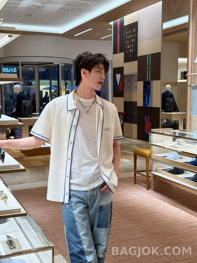 루이비통 루이비통 패치워크 스케이트 데님 팬츠 상세 이미지