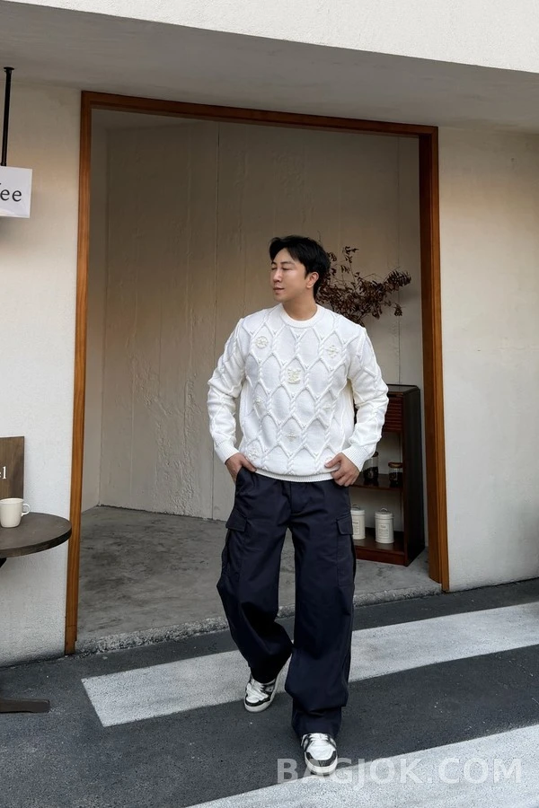 루이비통 루이비통 펄 디테일 니트 상세 이미지