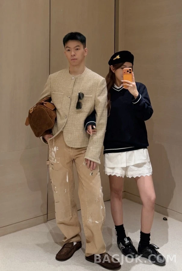 루이비통 루이비통 페인트 스플래터 워크웨어 데님 팬츠 상세 이미지