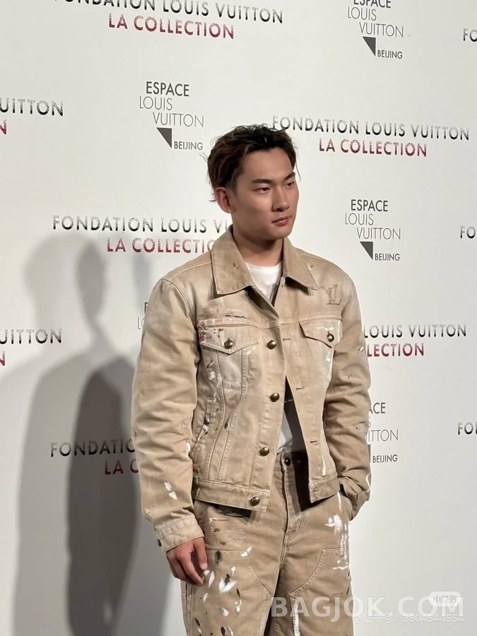 루이비통 루이비통 페인트 스플래터 코튼 자켓 상세 이미지